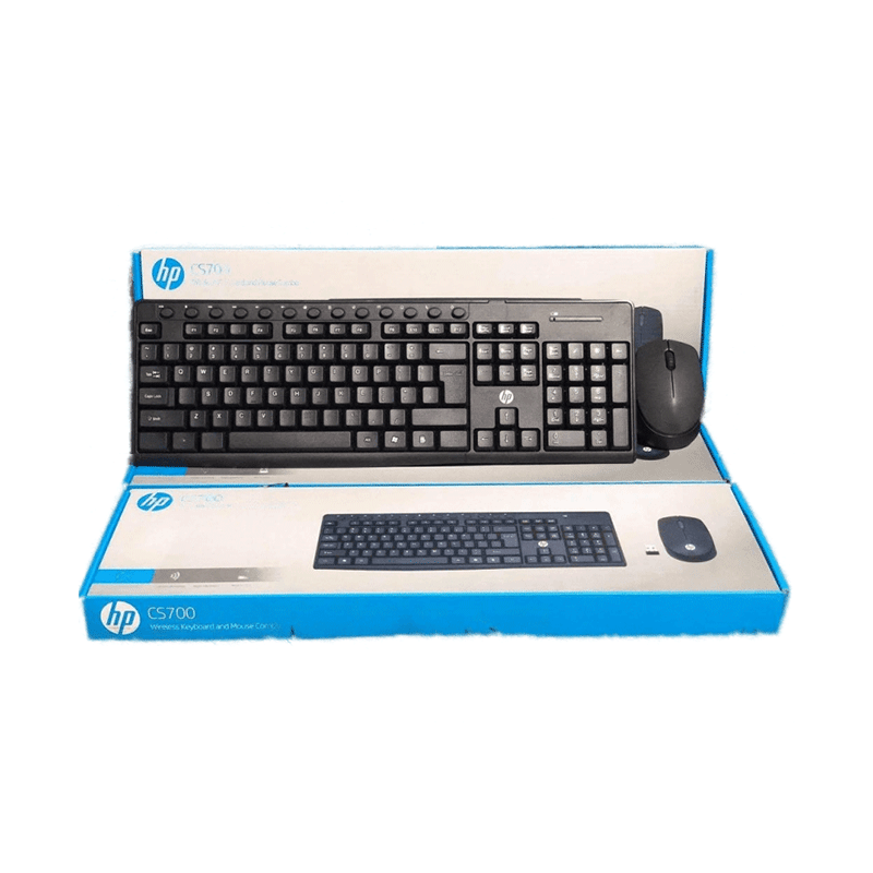 Wireless Keyboard and Mouse Combo HP CS700